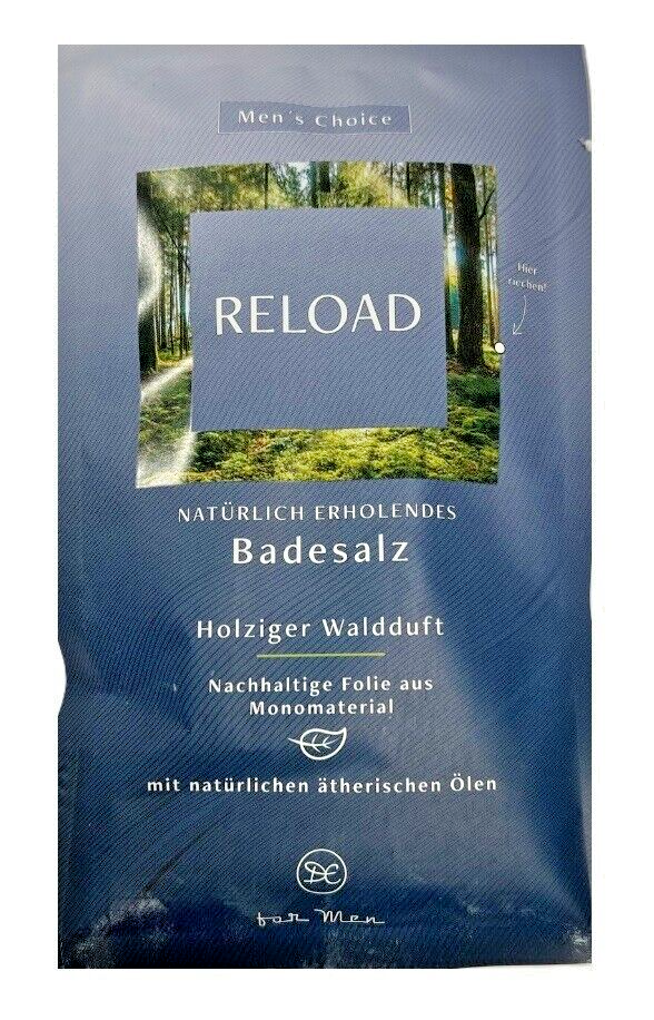 6x DRESDNER ESSENZ Badesalz RELOAD Wellness Pflegebad 6x 60g