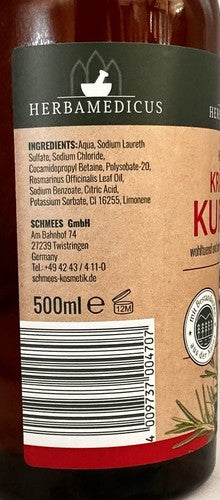 Herbamedicus  Kräuterbad Rosmarin Kurbad entspannende, 2x 500ml