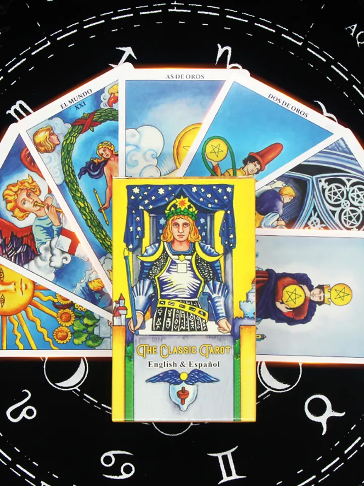 The Classic  Tarot  Таро Englisch und Spanisch 78 Karten