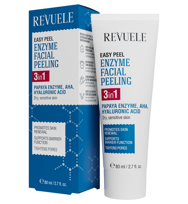 REVUELE EASY PEEL ENZYME GESICHTS PEELING 3IN1  80 ml