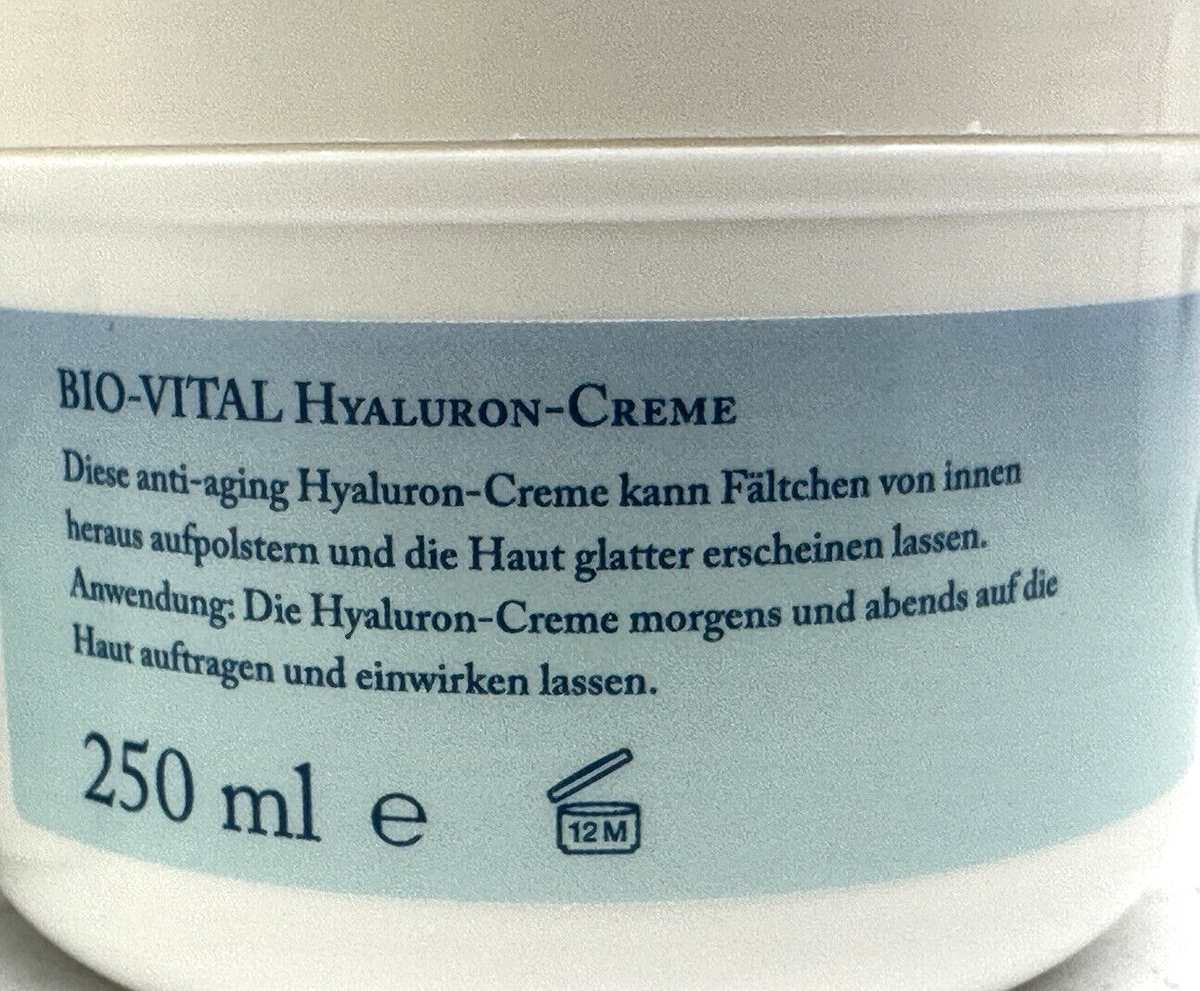 BIO-Vital Hyaluron Anti-Aging Creme 2x 250ml