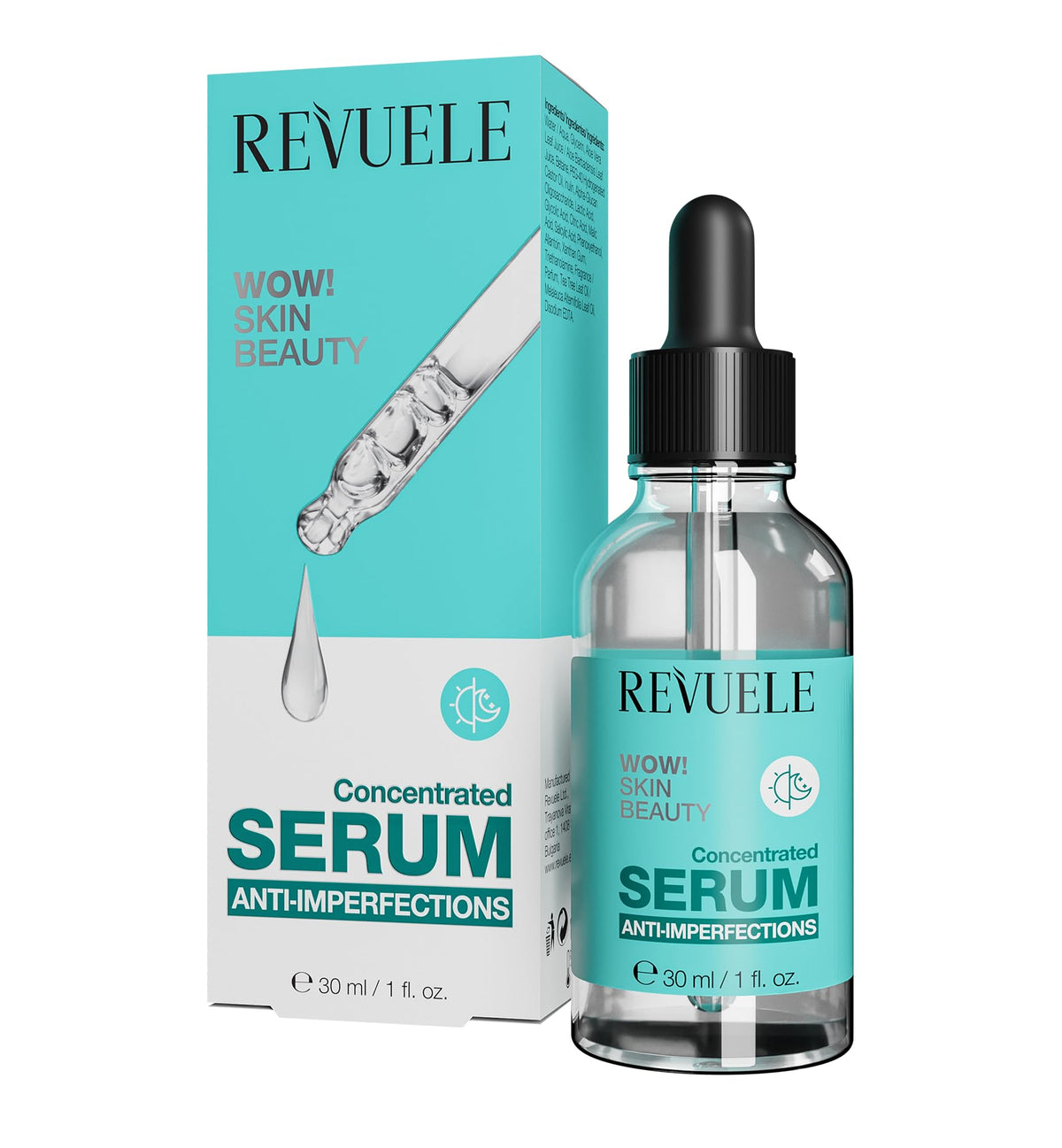 REVUELE WOW! HAUTSCHÖNHEIT KONZENTRIERTES SERUM ANTI-IMPERFEKTIONEN, 30ml