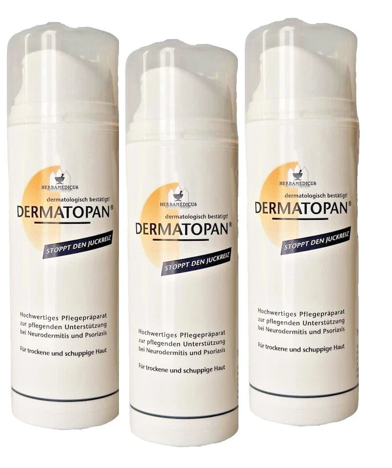 Herbamedicus Dermatopan Pflegecreme Spezial-Creme 3x 140ml
