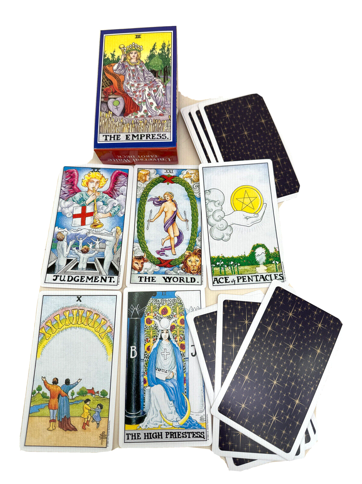 Traditionelle Klassische Tarot 78 Karten Deck Таро