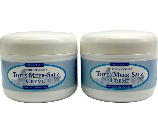 BIO-Vital Totes Meer Salz Creme, 2x 250ml