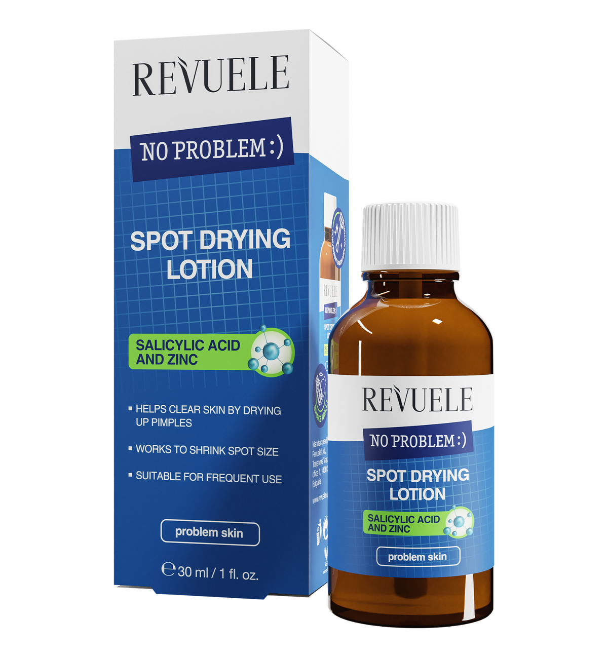 REVUELE NO PROBLEM SOS TROCKNUNGSLOTION MIT SALICYLSÄURE Zink 30ml