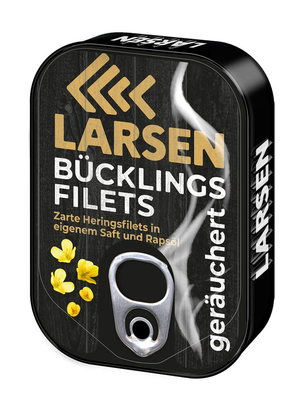 LARSEN Bücklingsfiltes in Rapsöl MSC  4x 190g