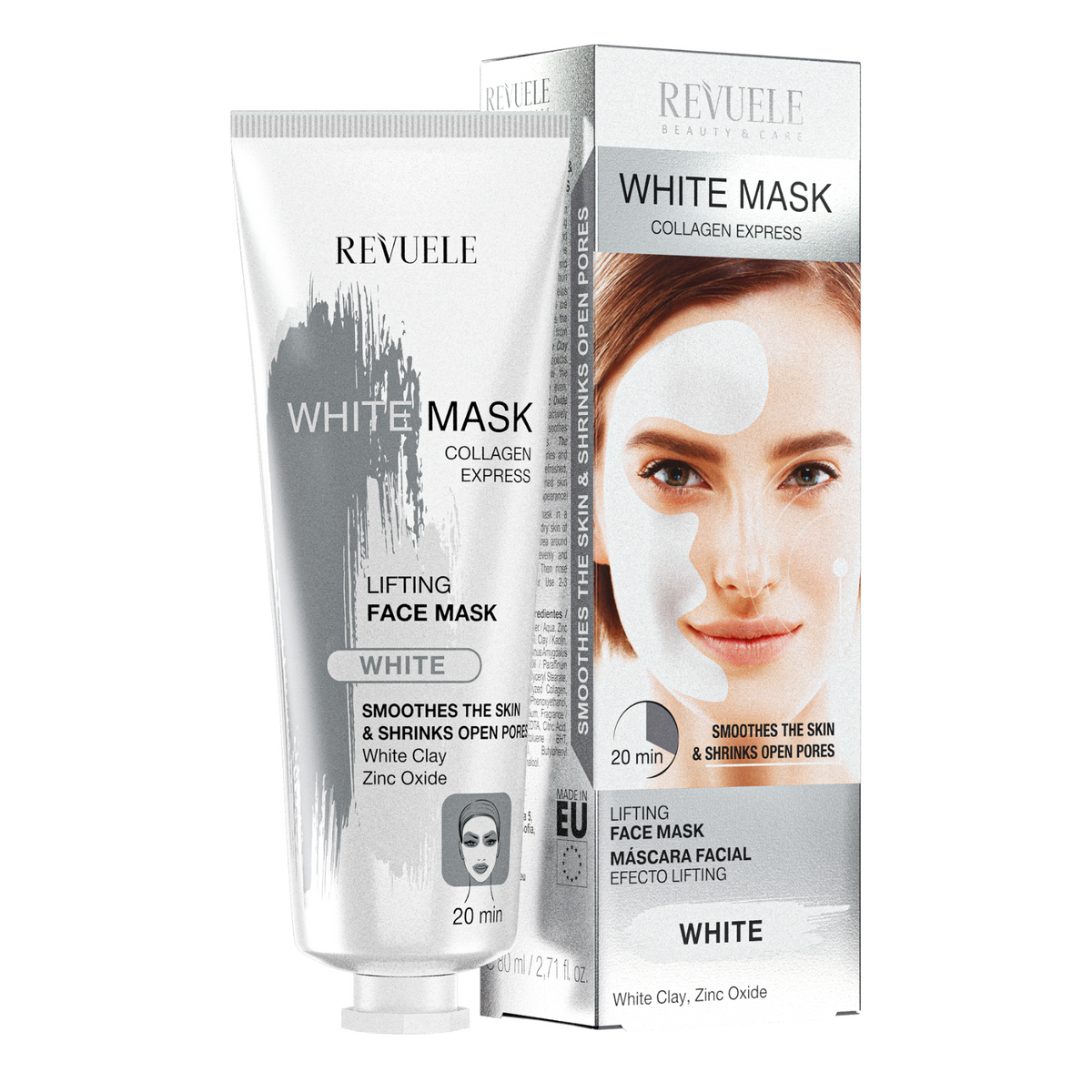 2x REVUELE WHITE MASK Collagen Express 2x80ml