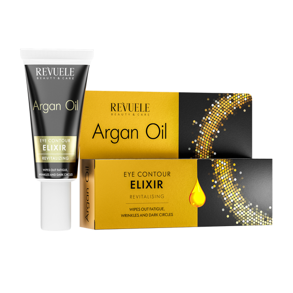 REVUELE ARGAN OIL Augenkontur Elixier Revitalisierend 25 ml