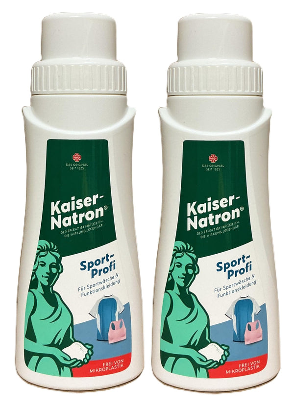 2er Pack HOLSTE Kaiser-Natron Sport-Profi Waschmittel, 2x 250ml