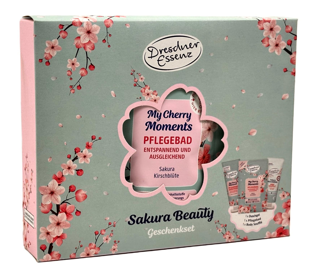 Dresdner Essenz 3tlg Geschenkset Sakura Beauty