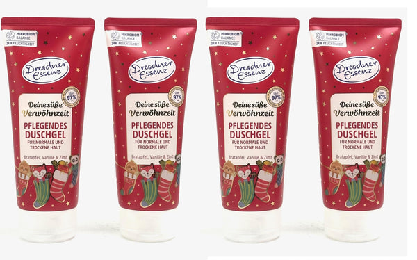 4-er Pack Dresdner Essenz Duschgel Deine süße Verwöhnzeit 4x 75ml