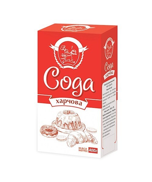 Natriumhydrogencarbonat Soda сода пищевая  4x 400g