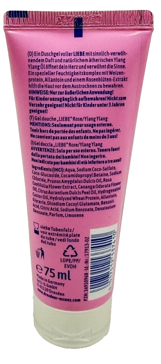 2er Pack Dresdner Essenz Duschgel Liebe 2x 75ml