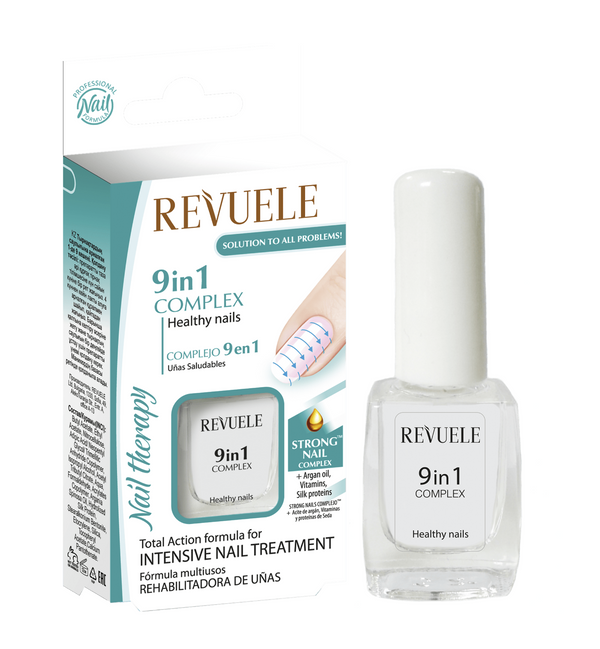 REVUELE NAIL THERAPY 9-in-1-Komplex für gesunde Nägel 2x 10ml