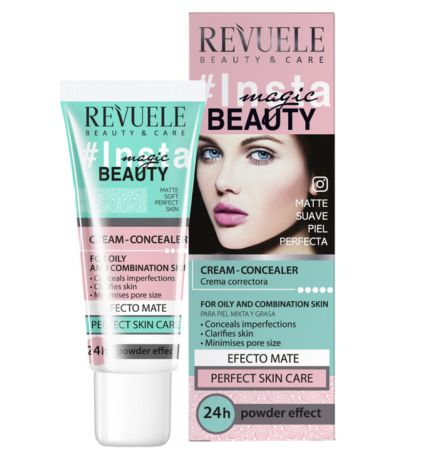2x REVUELE INSTA MAGIC BEAUTY Creme-Concealer 2x 35ml