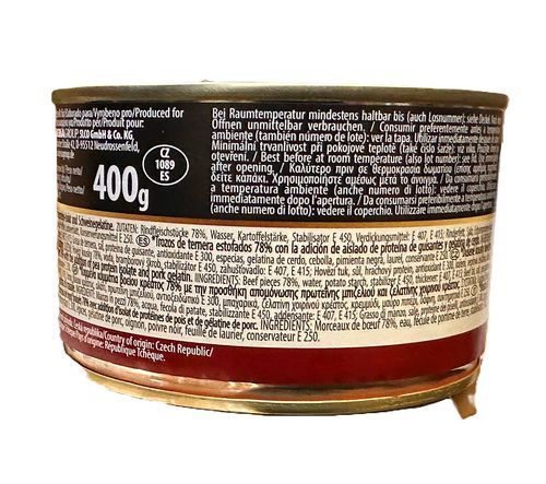 8x Best Time Eingelegte geschmortes Rindfleischerzeugnis  8x 400g
