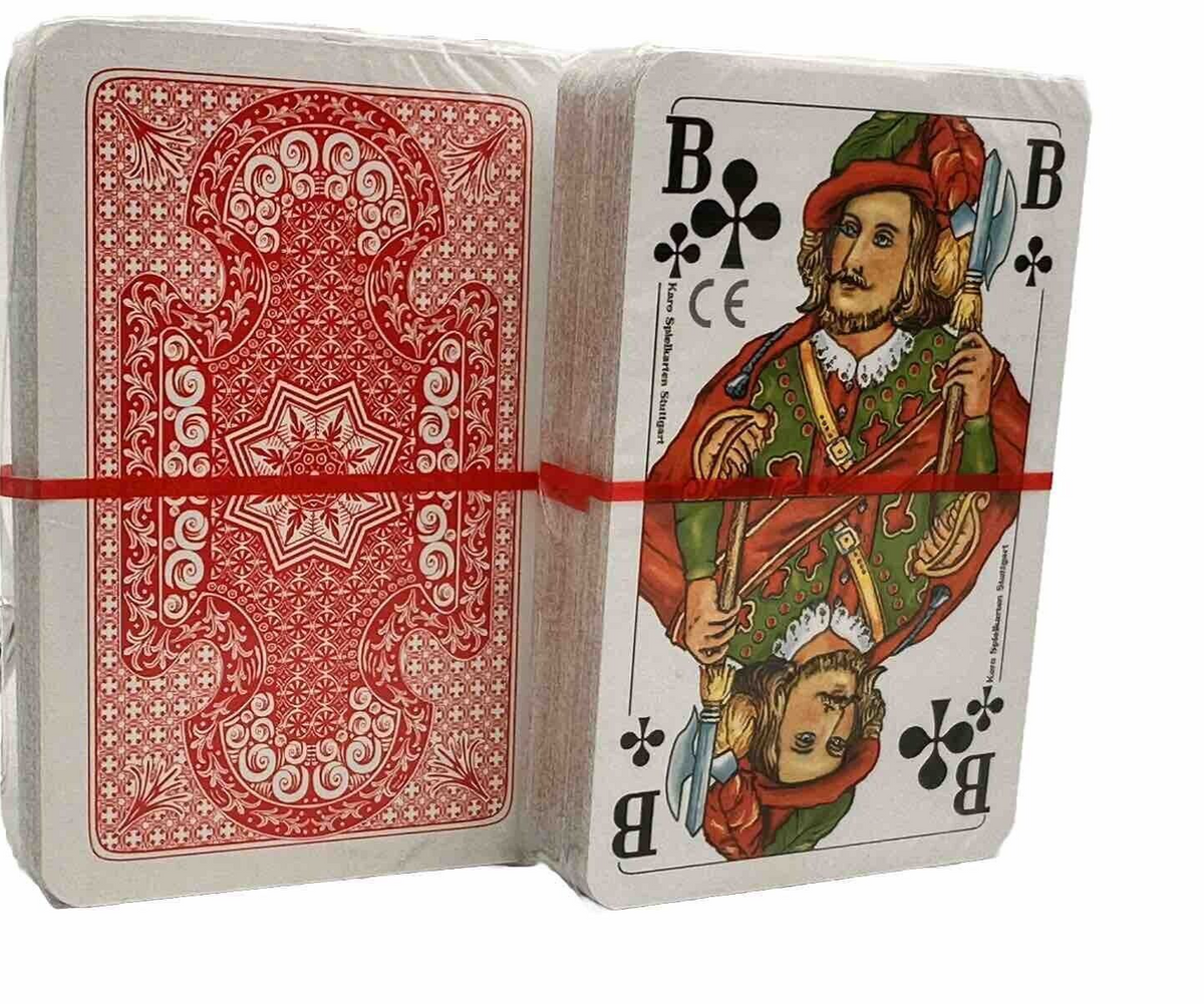 2x Kartendecks Spielkarten Poker Bridge Whist 55 Blätter , NEU