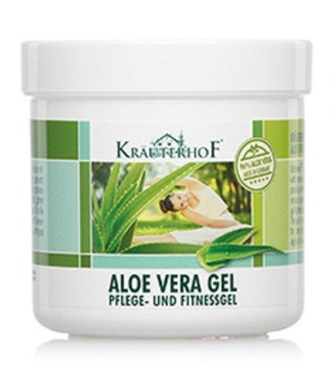 2x Kräuterhof® Aloe Vera Pflege- und Fitness Gel 2x 250ml