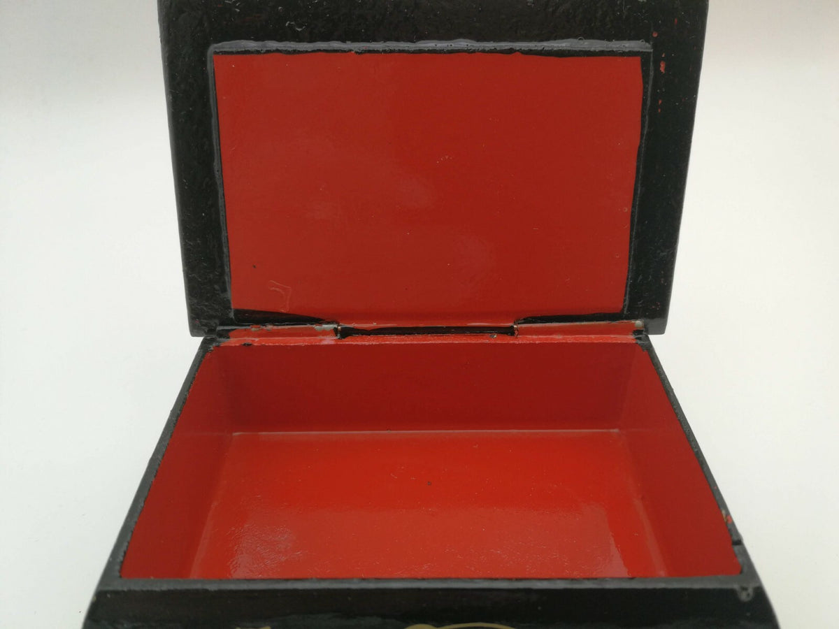 Schatulle Box Lackdose  Druck  Adele Bloch Artis Orbis 9x6 cm