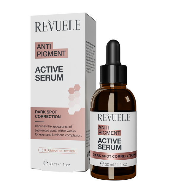 2x REVUELE ANTI-PIGMENT-AKTIVES SERUM 2x30ml