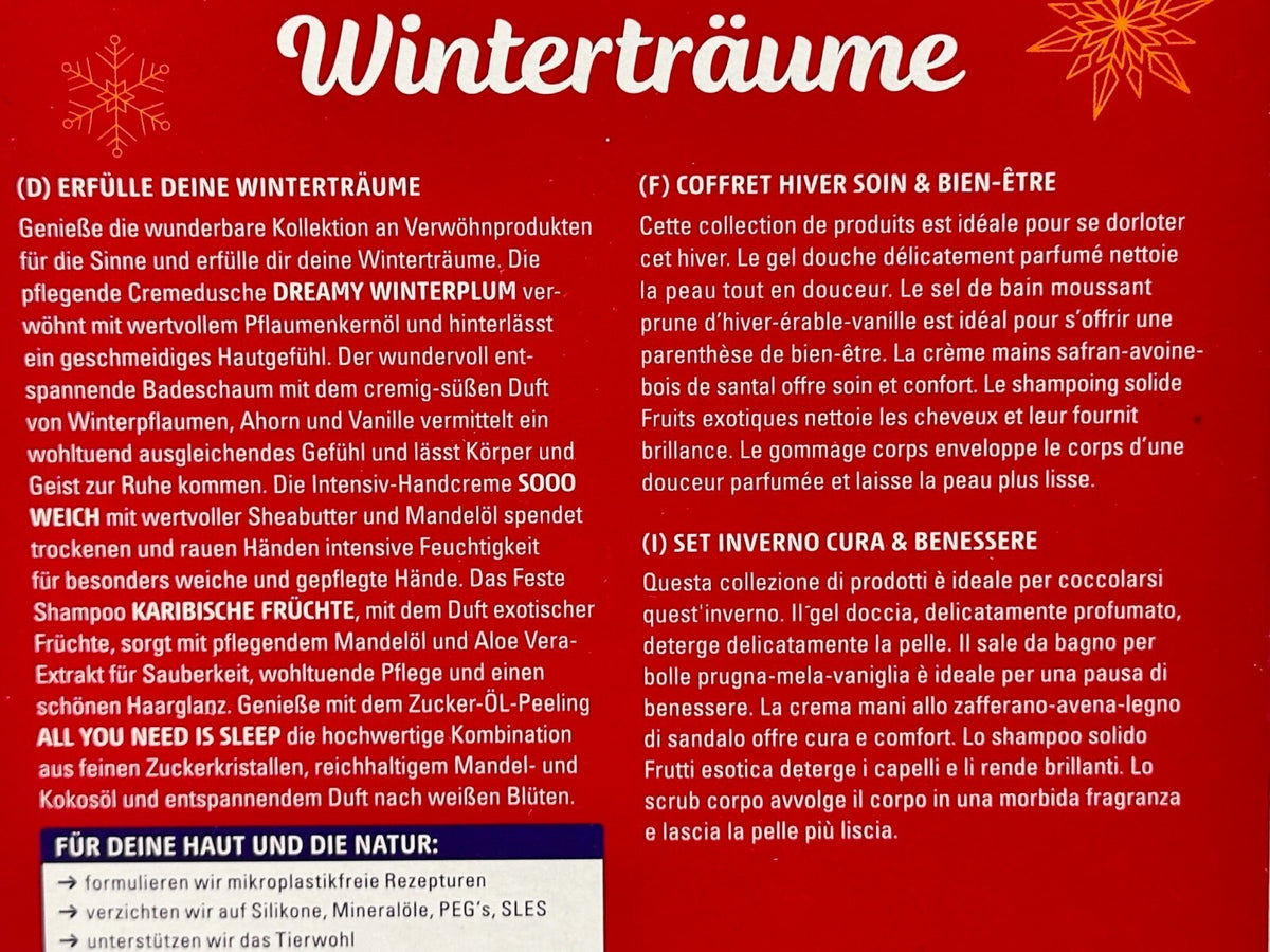 Dresdner Essenz Geschenkset Winterträume