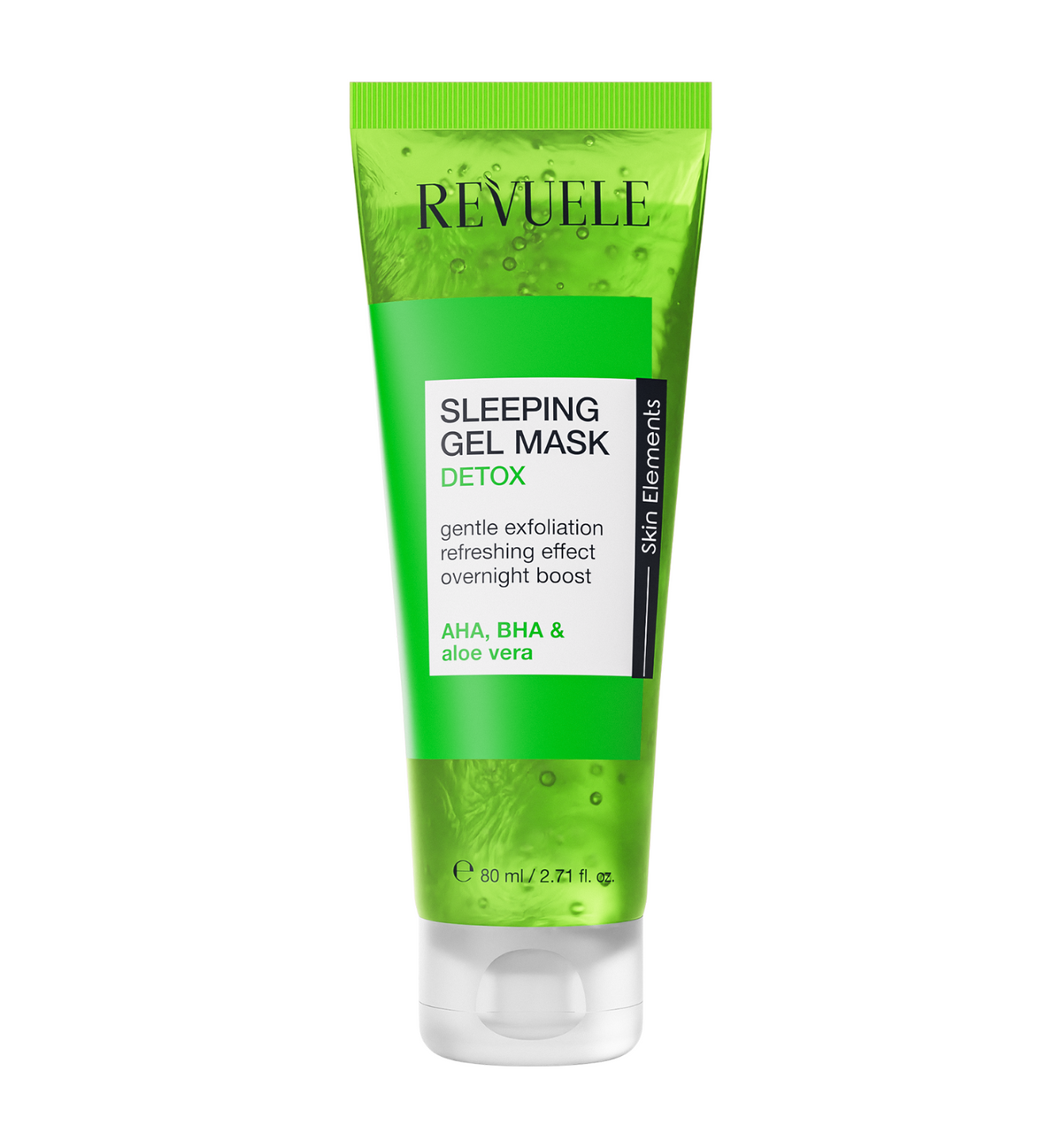 REVUELE SCHLAF GELMASKE AHA BHA Aloe Vera  80 ml