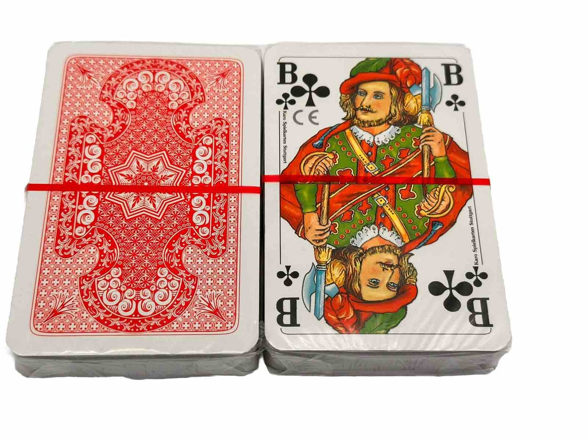 2x Kartendecks Spielkarten Poker Bridge Whist 55 Blätter , NEU