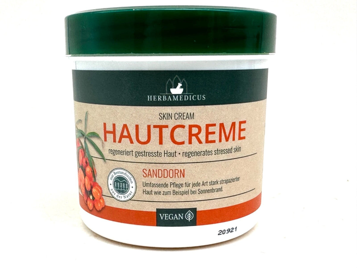 Herbamedicus Sanddorn Creme regenerierende Sonnenbrand 2x 250ml