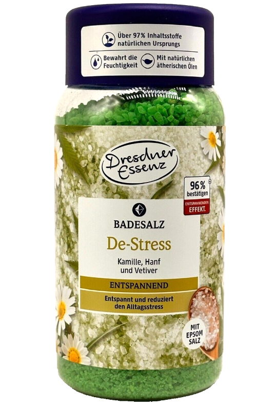 DRESDNER ESSENZ Badesalz Badesalz De-Stress 600g