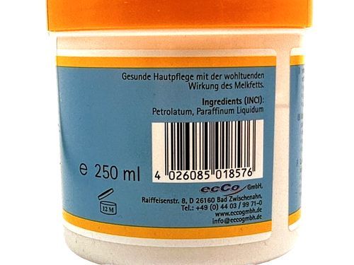 Eco-Med Melkfett Baby Seniorenpflege Hautpflegemittel, 2x 250 ml