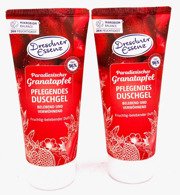 2er Pack Dresdner Essenz Duschgel Paradiesischer Granatapfel 2x 200ml
